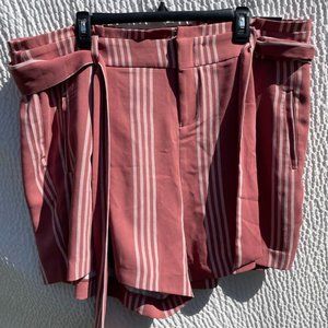 Torrid pink striped shorts size 18